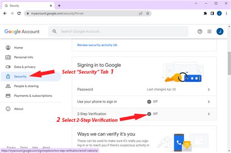 how to create password for gmail