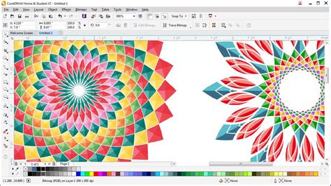 how to create pattern in coreldraw x7