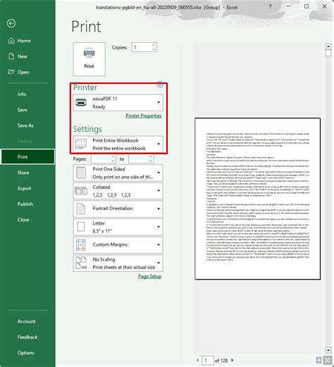 how to create pdf of entire excel workbook