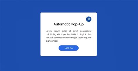 how to create popup window in html with css