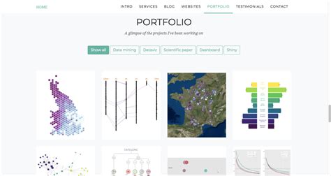 how to create portfolio website for data analyst