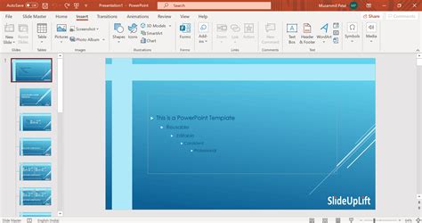 how to create powerpoint presentation template
