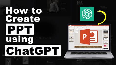 how to create ppt using chatgpt