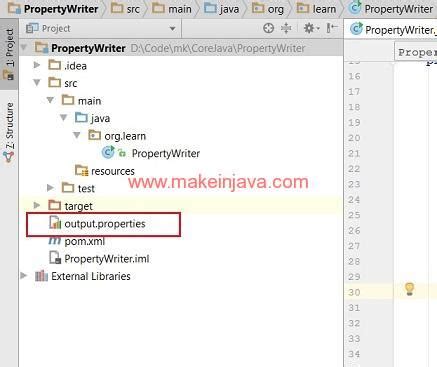 How To Create Properties File In Java