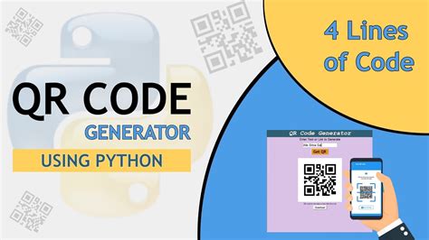 how to create qr code generator in python