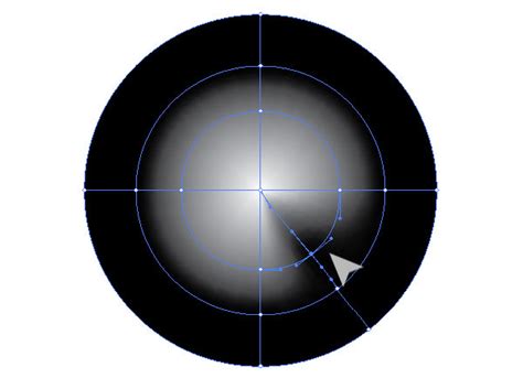 how to create radial mesh in illustrator