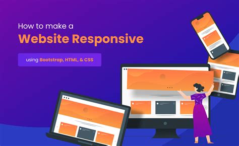 how to create responsive web page in html and css