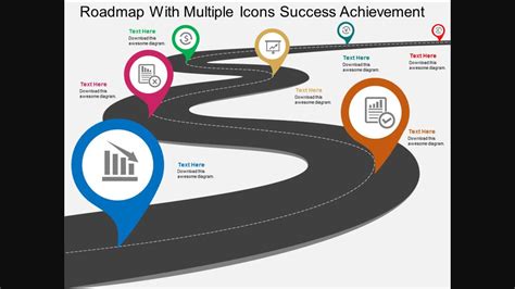 how to create road map in ppt