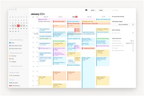 how to create schedule on notion
