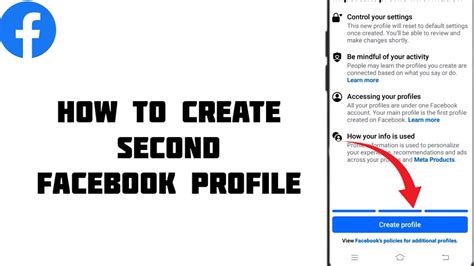 How To Create Second Profile On Facebook