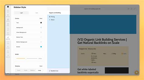 how to create sections in notion sidebar