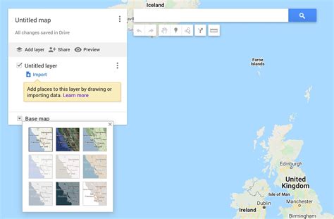 how to create shared collaborative google maps