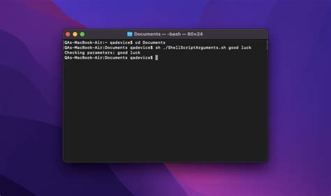 how to create shell script mac