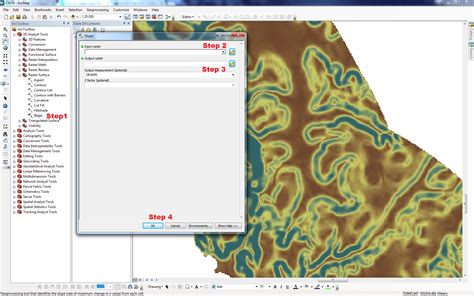 how to create slope map in arcgis