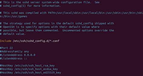 How To Create Ssh Config File In Ubuntu