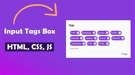 How To Create Tags Html