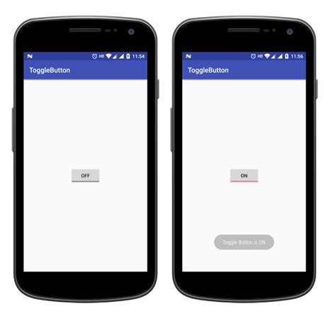 how to create toggle button in android