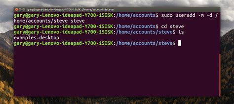 how to create user in linux terminal