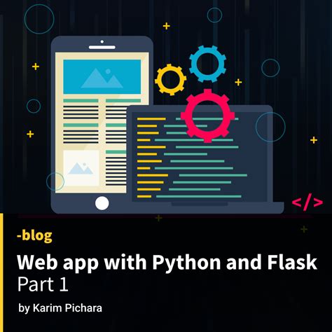 how to create web application using python flask