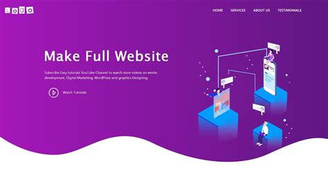 how to create web page using bootstrap in html and css