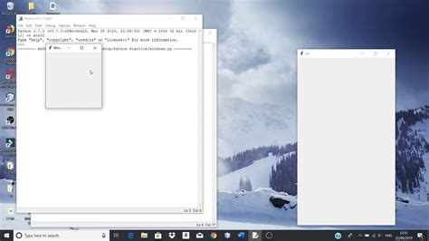 how to create windows in python