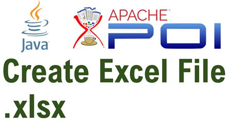 How To Create Xlsx File In Java Using Poi