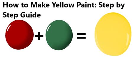 How To Create Yellow Paint