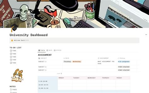 how to create your own dashboard in notion