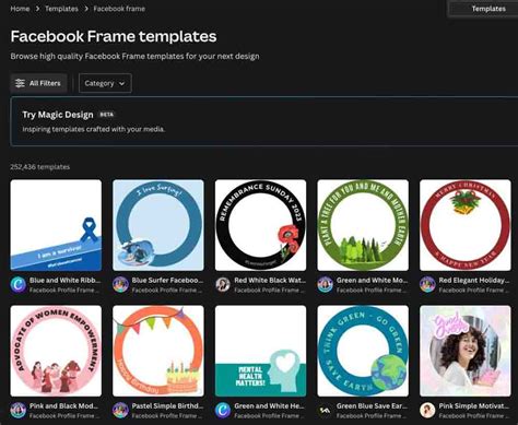 How To Create Your Own Frame In Facebook