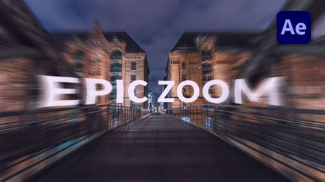 How To Create Zoom Effect In After Effects