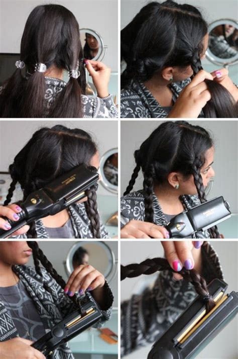 How To Crimp With A Flat Iron