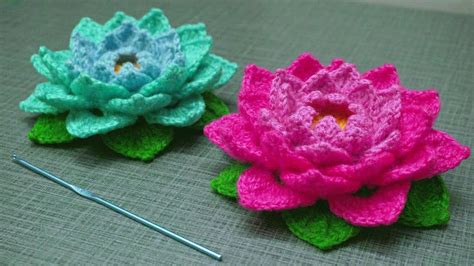 unabiscbd.org:how to crochet a lotus bloom place mat
