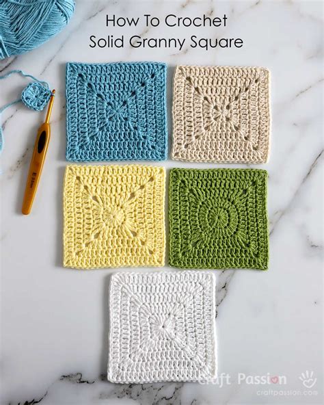 How To Crochet A Square Pattern