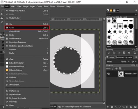 How To Crop Irregular Shapes In Gimp