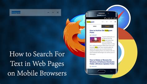 how to ctrl f in mobile browser
