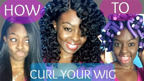 The How To Curl A Synthetic Wig With Hot Water For New Style