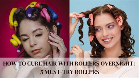 Free How To Curl Hair With Rollers With Simple Style