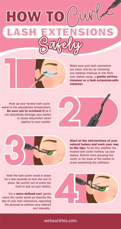 How To Curl Lash Extensions