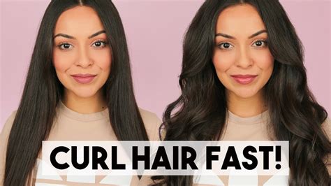 Stunning How To Curl Long Hair Fast For Hair Ideas