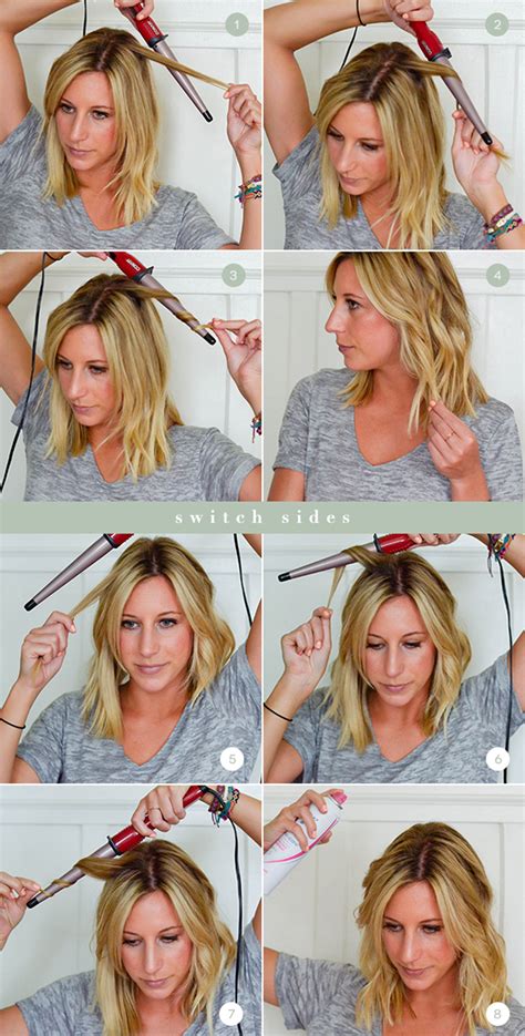 Unique How To Curl Medium Length Hair With A Wand With Simple Style