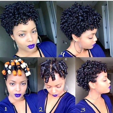 This How To Curl Short Natural Hair With Perm Rods For Long Hair