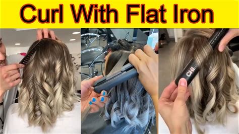 54  Style Of How To Curl Your Hair With A Flat Iron For Beginners Bridal Haircuts