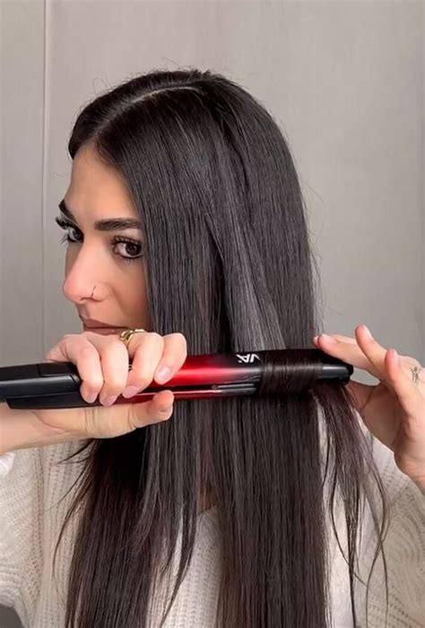 How To Curl Your Hair With A Flat Iron On The Right Side  A Step By Step Guide