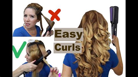  79 Stylish And Chic How To Curl Your Hair With A Straightener Long Hair For Short Hair