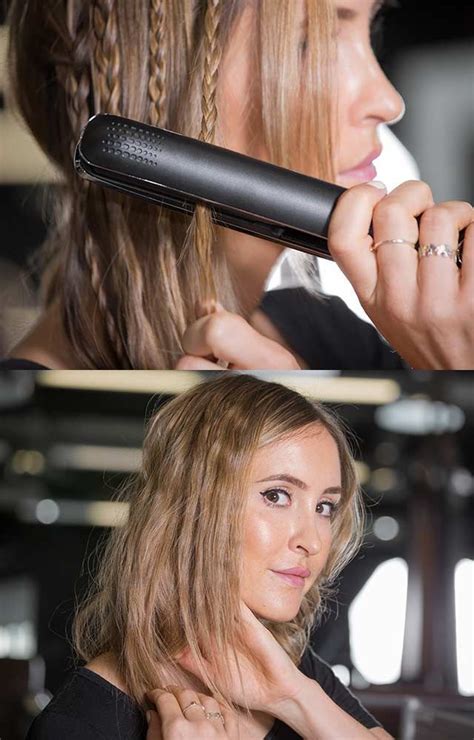  79 Stylish And Chic How To Curl Your Hair With A Straightener Short Hair For Bridesmaids