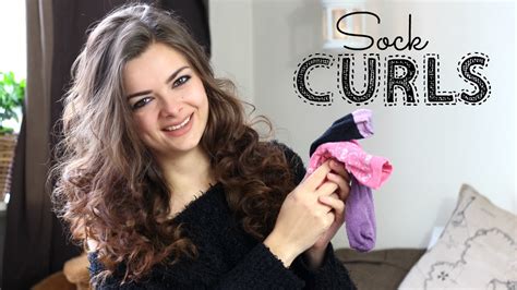 Perfect How To Curl Your Hair With Socks Tutorial For Long Hair
