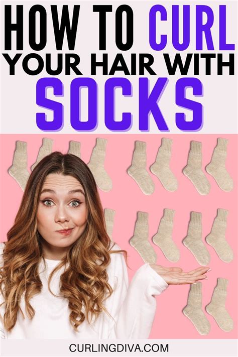 Perfect How To Curl Your Hair With Socks Tutorial For Long Hair