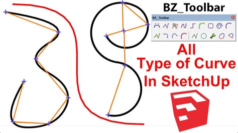 how to curve a line in sketchup