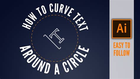 How To Curve Text Into A Circle In Illustrator
