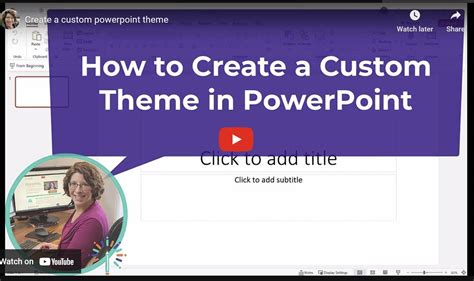 how to customize a theme in powerpoint